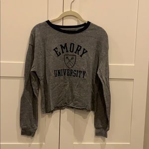 Emory University Cropped T-shirt